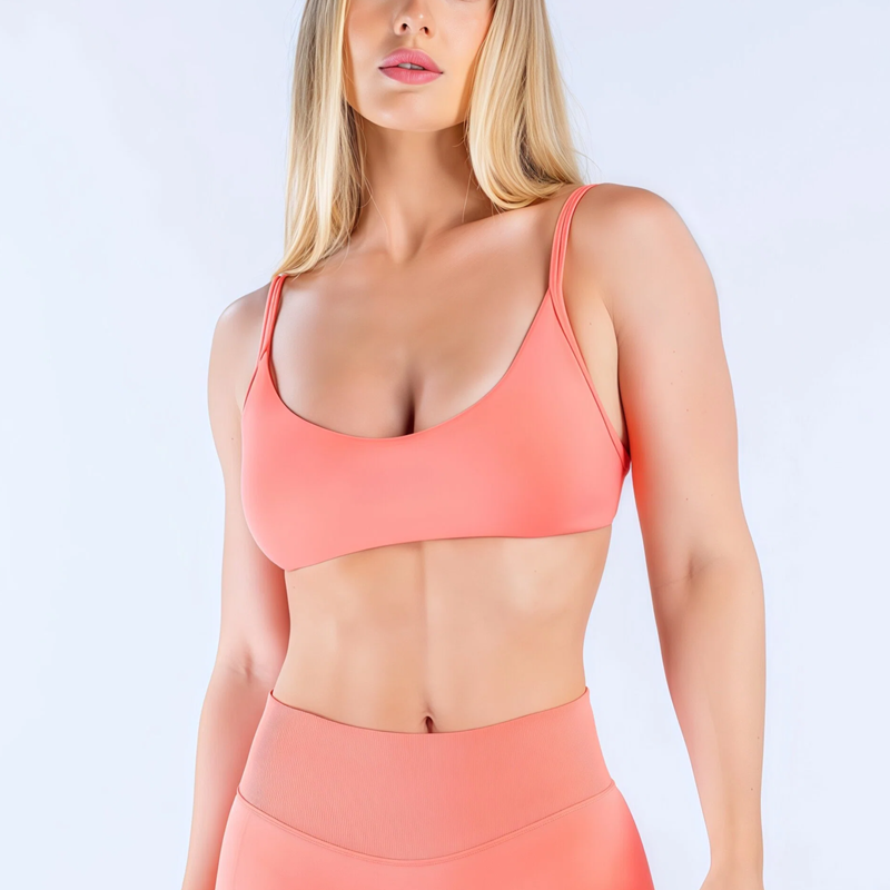 Minimizer Bra Women - Biustonosz sportowy HISTELLO Impact z dekoltem