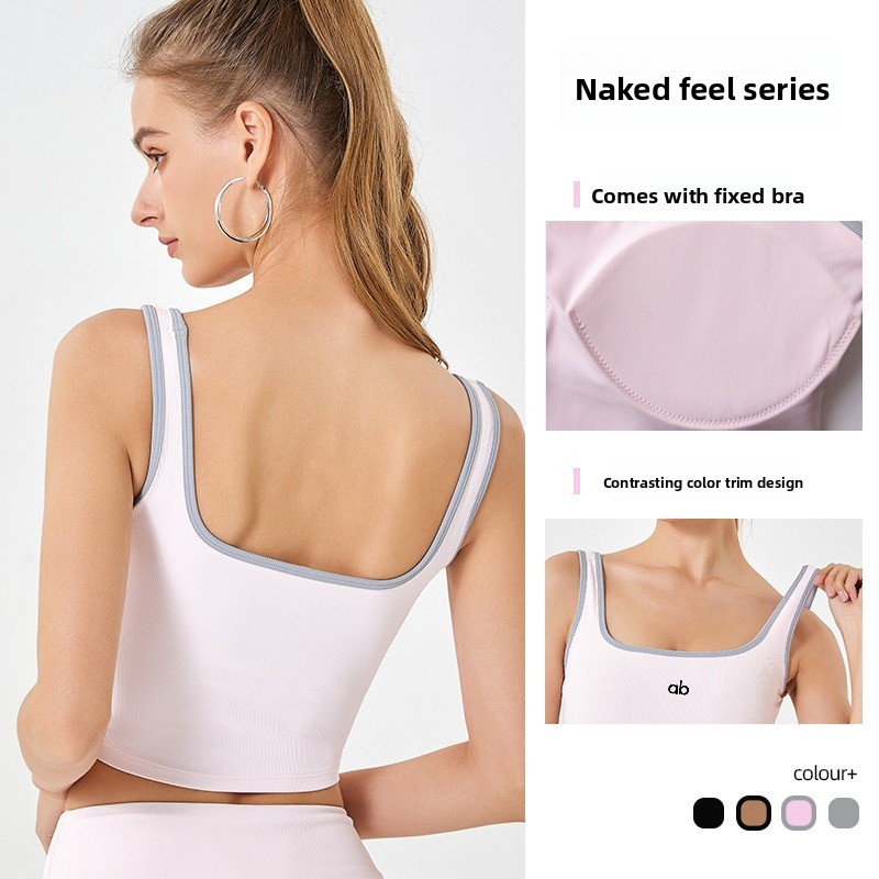 Damski letni prążkowany top do – Underwire Bra Padded recenzja i cena
